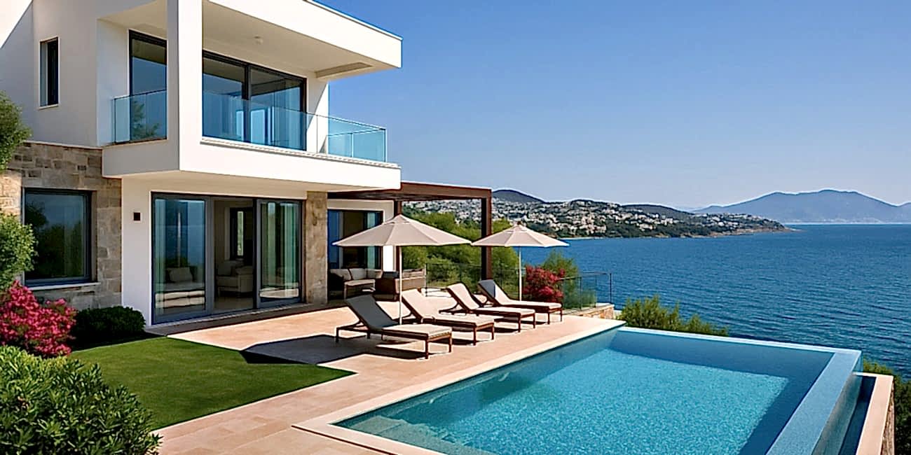 Bodrum tadilat dekorasyon yazlık ev iç mimari uygulaması